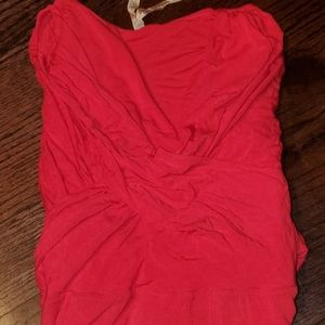 Bailey 44 faux wrap top Hot Pink, Size L